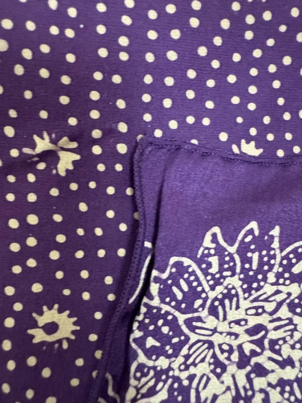 Purple Silk Scarf Wrap  22